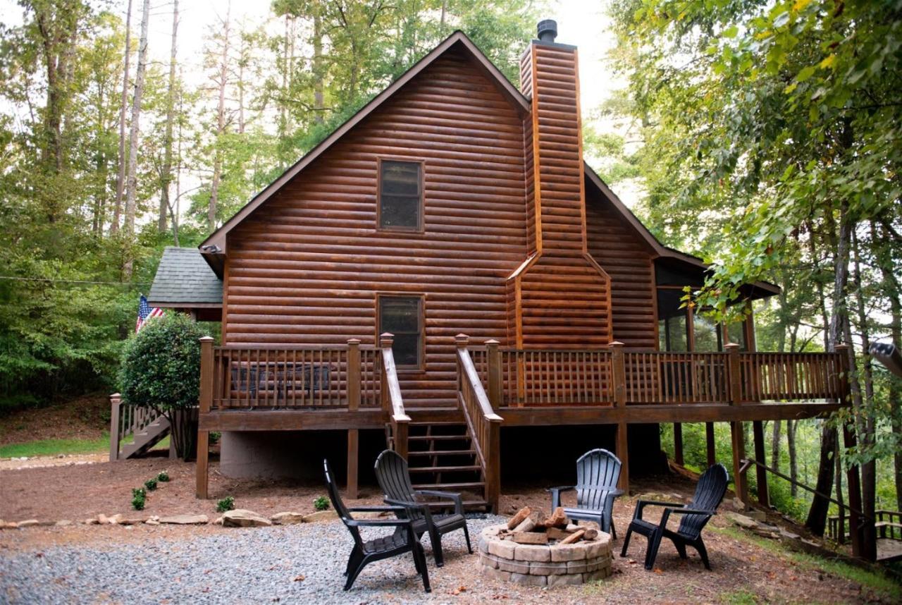 Rushing River Lodge Ellijay Exterior foto