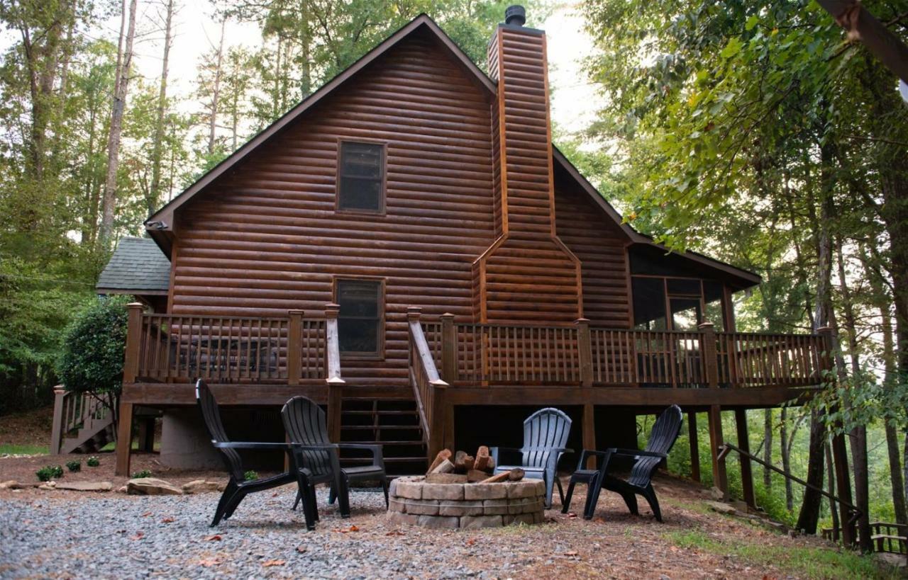 Rushing River Lodge Ellijay Exterior foto